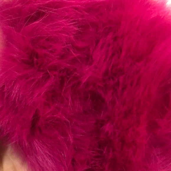 Magenta soft Ear warmers - Picture 4 of 5